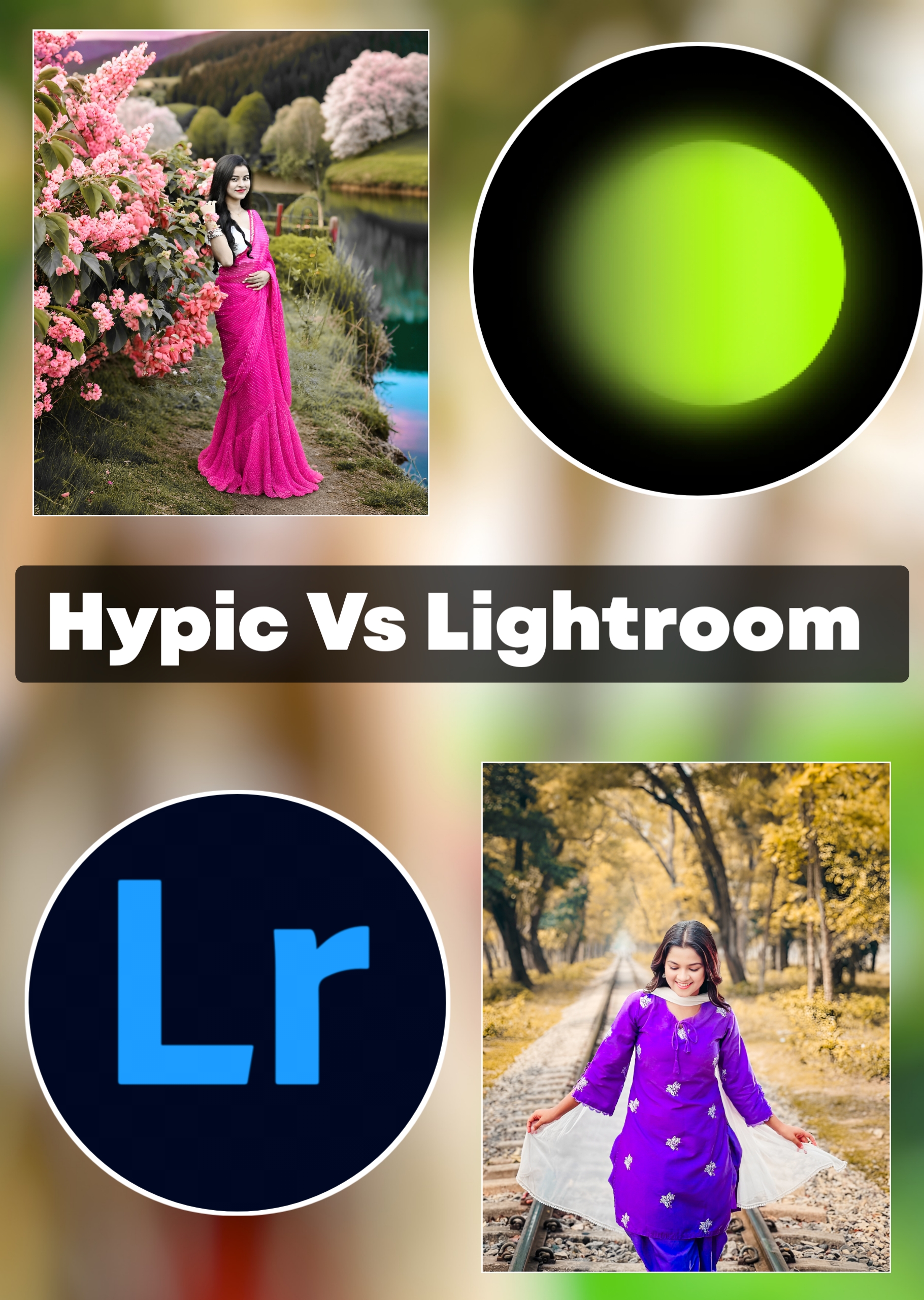 Hypic App Vs Lightroom App